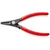 49 31 A1 Precision Circlip Pliers for external circlips on shafts with overstretching limiter with non-slip plastic coating grey atramentized 140 mm